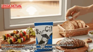 PT. Sumatraco Langgeng Makmur Membuka Babak Baru Pengembangan Industri Garam Indonesia