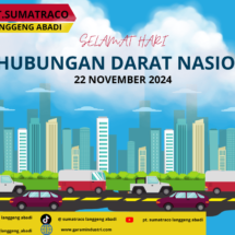 PT Sumatraco Langgeng Abadi Rayakan Hari Perhubungan Darat Nasional dengan Tema “Garam Nusantara Mengalir Lancar di Jalan yang Baik”