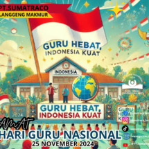 Hari Guru: PT Sumatraco Langgeng Makmur Tunjukkan Kepedulian terhadap Pendidikan, Guru Lebih Termotivasi