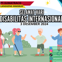 Peringatan Hari Penyandang Disabilitas Internasional di PT Sumatraco Langgeng Makmur: Komitmen untuk Kesetaraan dan Inklusi di Dunia Kerja