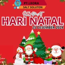 Selamat Natal! PT Leora Salt Solution Bagikan Keceriaan Melalui Pesan Khusus