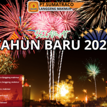 PT Sumatraco Langgeng Makmur Sambut Tahun Baru 2025 dengan Semangat Baru