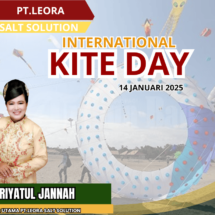 Meriahkan Hari Layang-Layang Internasional, PT. Leora Salt Solution Berikan Ucapan Spesial