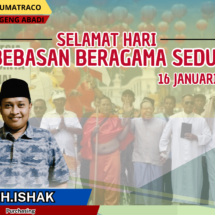 PT. Sumatraco Langgeng Abadi Serukan Perdamaian dan Kebebasan Beragama pada Peringatan Hari Ini