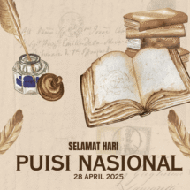 CV. MEDIA UTAMA GROUP Ajak Masyarakat Cintai Puisi pada Hari Puisi Nasional