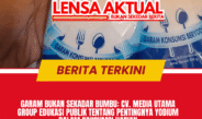 Garam Bukan Sekadar Bumbu: CV. Media Utama Group Edukasi Publik tentang Pentingnya Yodium dalam Konsumsi Harian