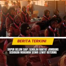 Dapur Belum Siap, Sekolah Rakyat Jombang Sediakan Makanan Siswa Lewat Katering