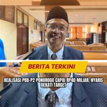 Realisasi PBB-P2 Ponorogo Capai Rp40 Miliar, Nyaris Dekati Target