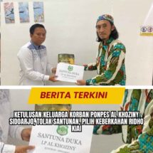 Ketulusan Keluarga Korban Ponpes Al Khoziny Sidoarjo, Tolak Santunan, Pilih Keberkahan Ridho Kiai