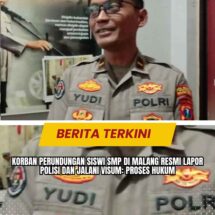 Korban Perundungan Siswi SMP di Malang Resmi Lapor Polisi dan Jalani Visum: Proses Hukum