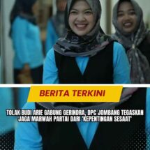 Tolak Budi Arie Gabung Gerindra, DPC Jombang Tegaskan Jaga Marwah Partai dari ‘Kepentingan Sesaat’