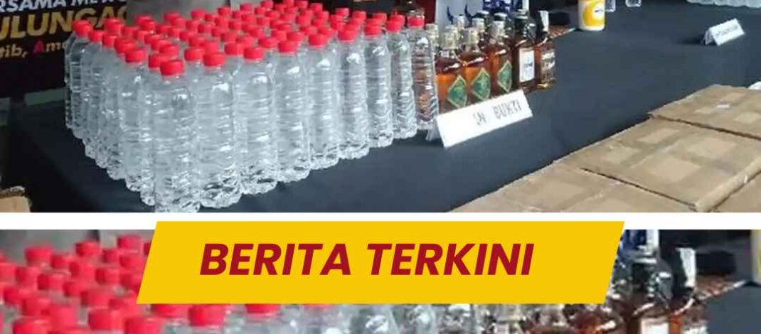 Pengedar Miras Ilegal Diciduk Polres Tulungagung, Jual ke Anak Muda, Keuntungan Setengah Harga