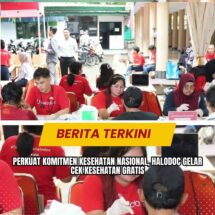Perkuat Komitmen Kesehatan Nasional, Halodoc Gelar Cek Kesehatan Gratis
