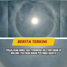 Penjelasan BMKG Soal Fenomena Halo Matahari di Malang, Pastikan Bukan Pertanda Bahaya