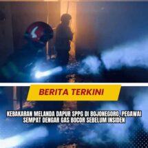 Kebakaran Melanda Dapur SPPG di Bojonegoro, Pegawai Sempat Dengar Gas Bocor sebelum Insiden