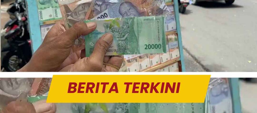 Jasa Penukaran Uang Baru Menjamur di Alun-Alun Merdeka Malang, Pelapak Klaim Aman dari Uang Palsu