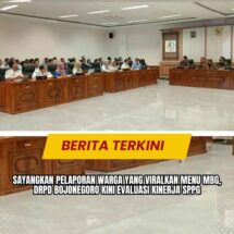 Sayangkan Pelaporan Warga yang Viralkan Menu MBG, DRPD Bojonegoro Kini Evaluasi Kinerja SPPG