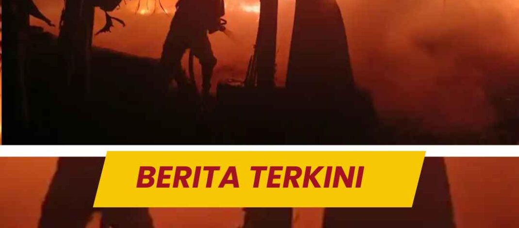 Gudang Rongsokan di Jombang Terbakar Dini Hari, Kerugian Ditaksir Rp70 Juta