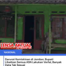 Darurat Kemiskinan di Jember, Bupati Libatkan Semua ASN Lakukan Verfal, Banyak Data Tak Sesuai
