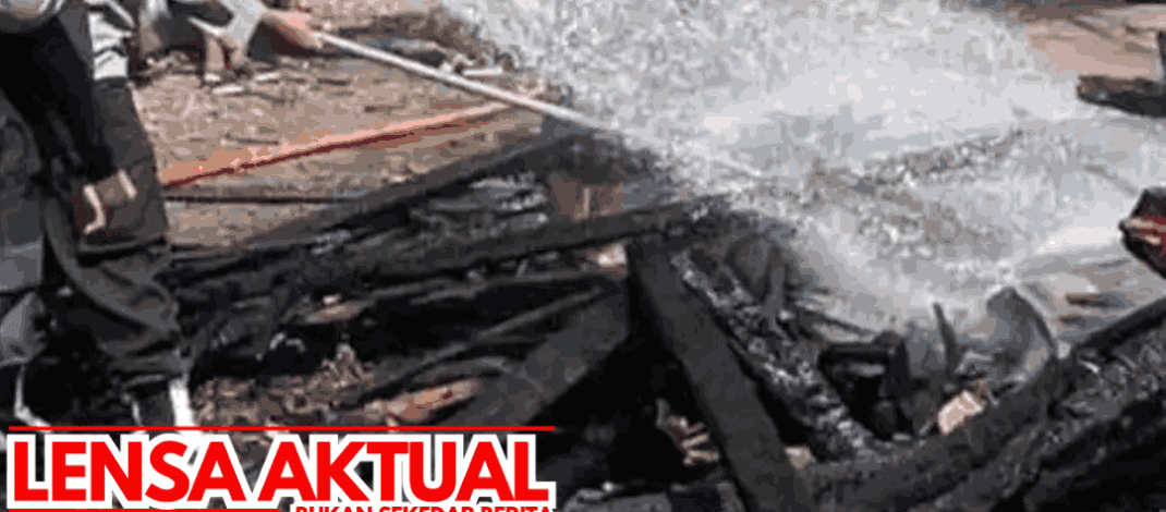 Rumah Masriah di Babat Terbakar, Polisi Selamatkan Perhiasan Emas & Sisa-sisa Gabah Milik Korban