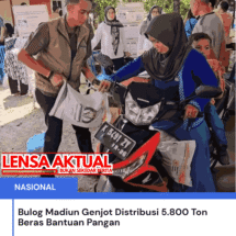 Bulog Madiun Genjot Distribusi 5.800 Ton Beras Bantuan Pangan