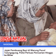 Jejak Pembuang Bayi di Warung Pecel Tulungagung, Polisi Perluas Pencarian Hingga ke Blitar
