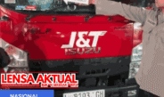 Truk Box Ekspedisi Dilempar Batu saat Melintas di Jalan Raya Lumajang, Pelaku Pemotor