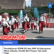 Pendaftaran SPMB SD dan SMP di Kabupaten Blitar Dibuka, Dindik Beri Pesan: Tak Usah Titip