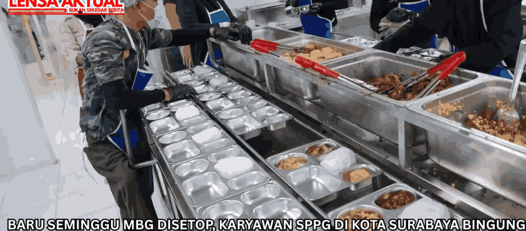 Baru Seminggu MBG Disetop, Karyawan SPPG di Kota Surabaya Bingung Cari Kerja Sampingan