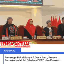 Ponorogo Bakal Punya 5 Desa Baru, Proses Pemekaran Mulai Dibahas DPRD dan Pemkab