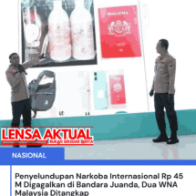 Penyelundupan Narkoba Internasional Rp 45 M Digagalkan di Bandara Juanda, Dua WNA Malaysia Ditangkap