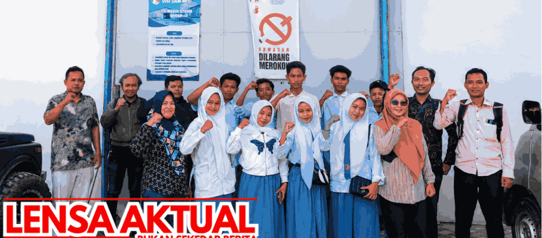 Belajar Industri Pengolahan Garam dari Dekat, Siswa SMK Nurul Anwar Magang di CV. Media Utama Group