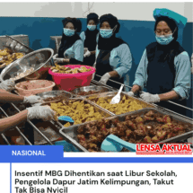 Insentif MBG Dihentikan saat Libur Sekolah, Pengelola Dapur Jatim Kelimpungan, Takut Tak Bisa Nyicil