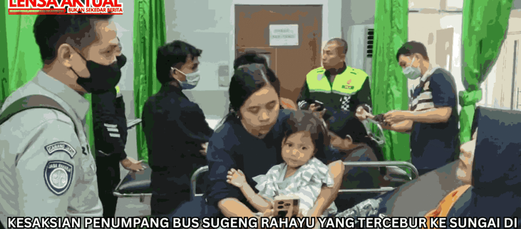 Kesaksian Penumpang Bus Sugeng Rahayu yang Tercebur ke Sungai di Nganjuk: “Rasanya Seperti Dikopyok”
