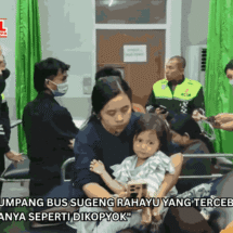 Kesaksian Penumpang Bus Sugeng Rahayu yang Tercebur ke Sungai di Nganjuk: “Rasanya Seperti Dikopyok”