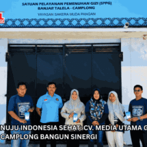 Kolaborasi Menuju Indonesia Sehat: CV. Media Utama Group dan SPPG Banjar Talela Camplong Bangun Sinergi