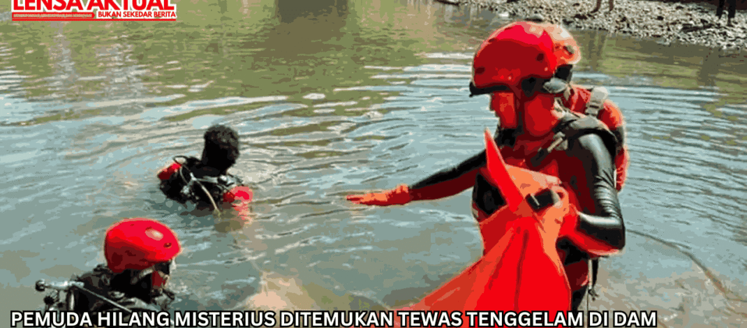 Pemuda Hilang Misterius Ditemukan Tewas Tenggelam di DAM Wilangan, 3 Meter dari Titik Menghilang