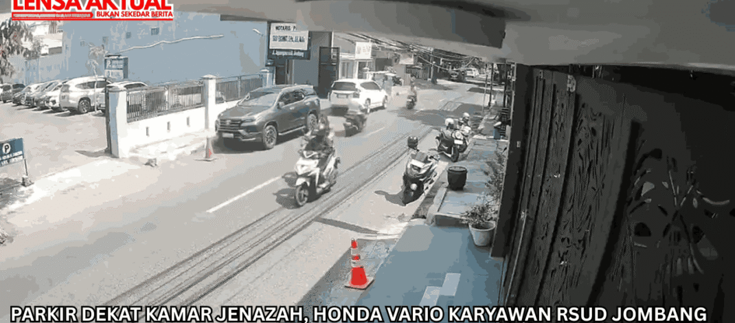 Parkir Dekat Kamar Jenazah, Honda Vario Karyawan RSUD Jombang Raib Dicuri Sejoli