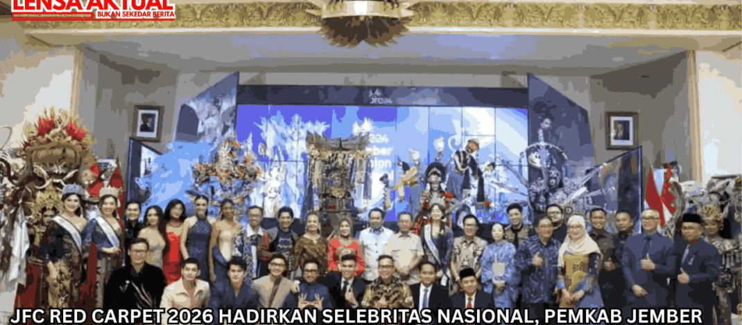 JFC Red Carpet 2026 Hadirkan Selebritas Nasional, Pemkab Jember Optimistis Putaran Uang Meningkat