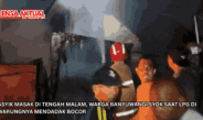 Asyik Masak di Tengah Malam, Warga Banyuwangi Syok saat LPG di Warungnya Mendadak Bocor