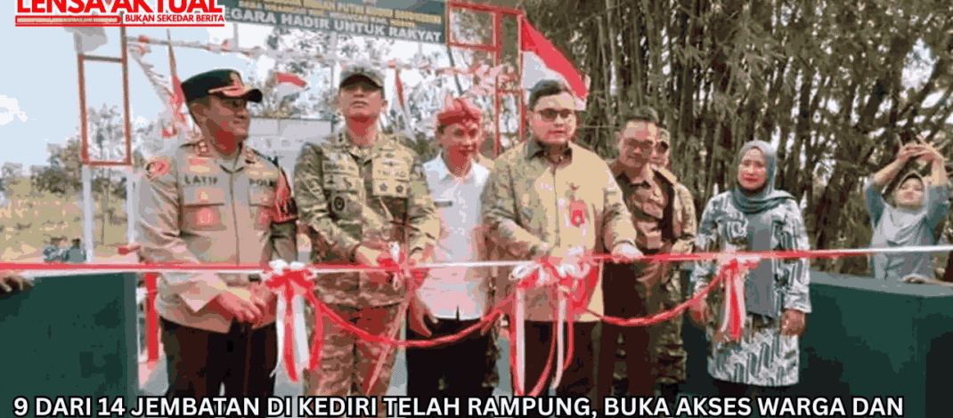 9 dari 14 Jembatan di Kediri Telah Rampung, Buka Akses Warga dan Dukung Ekonomi Desa