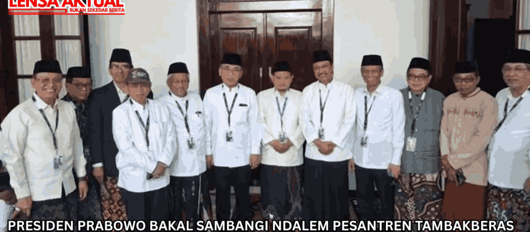 Presiden Prabowo Bakal Sambangi Ndalem Pesantren Tambakberas Sebelum Buka Muktamar NU di Jombang