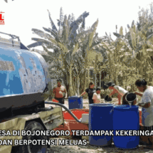 Sebanyak 30 Desa di Bojonegoro Terdampak Kekeringan, Tersebar di 13 Kecamatan dan Berpotensi Meluas