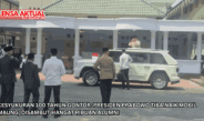 Kesyukuran 100 Tahun Gontor: Presiden Prabowo Tiba Naik Mobil Maung, Disambut Hangat Ribuan Alumni