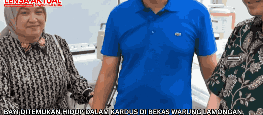 Bayi Ditemukan Hidup dalam Kardus di Bekas Warung Lamongan, Bupati Ikut Beri Nama