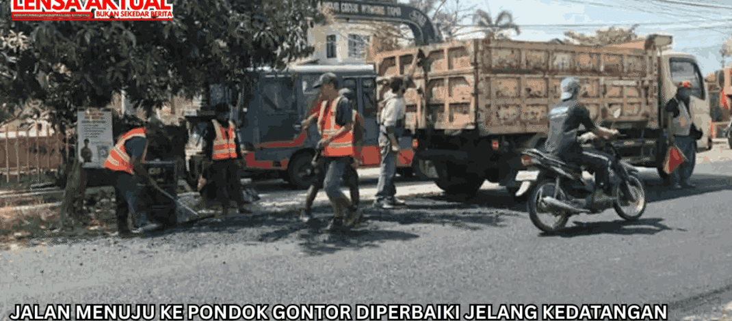 Jalan Menuju ke Pondok Gontor Diperbaiki Jelang Kedatangan Prabowo, Sekda Ponorogo: Bukan karena Itu