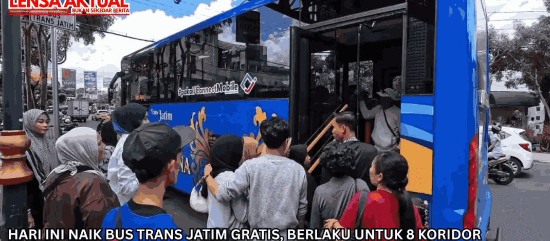 Hari Ini Naik Bus Trans Jatim Gratis, Berlaku untuk 8 Koridor Gerbangkertasusila dan Malang Raya